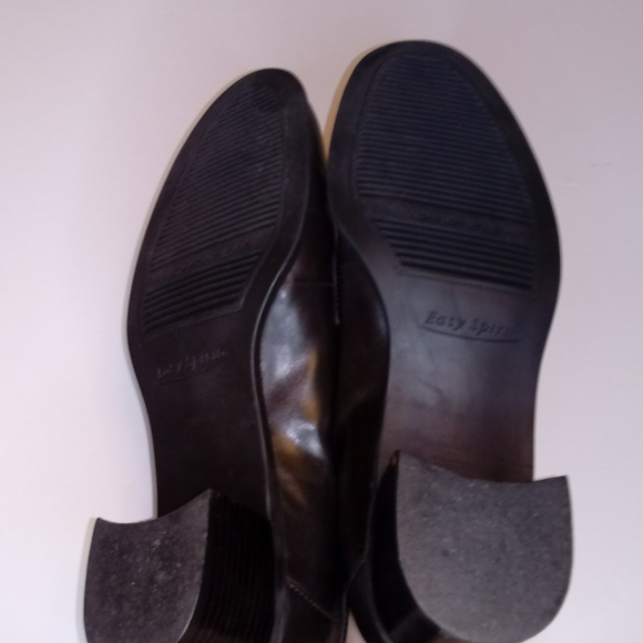 Brown Easy Spirit Anti Gravity Heeled Loafers - Picture 3 of 5